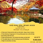 Du lịch Hà Nội – Busan – Seoul – Đảo Nami – Icheon 6 ngày 5 đêm